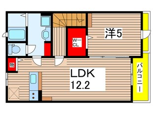 サンヴェール緑町の物件間取画像